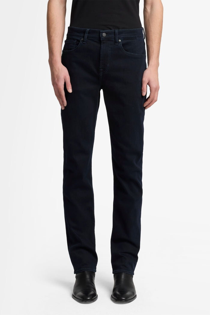 7 FOR ALL MANKIND Slim Luxe Performance Denim Jeans Eco Black - MAISONDEFASHION.COM