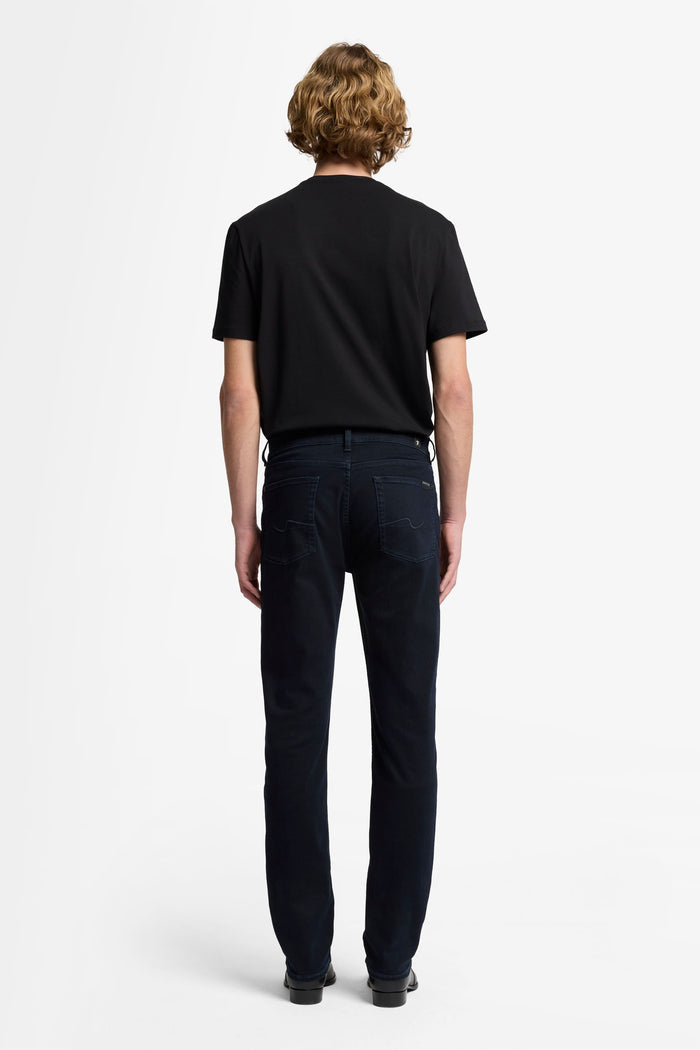 7 FOR ALL MANKIND Slim Luxe Performance Denim Jeans Eco Black - MAISONDEFASHION.COM