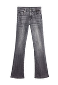7 FOR ALL MANKIND WOMEN BOOTCUT Soho Slim Illusion Mid Waist Jeans Grey - MAISONDEFASHION.COM