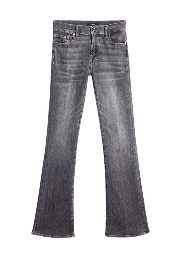 7 FOR ALL MANKIND WOMEN BOOTCUT Soho Slim Illusion Mid Waist Jeans Grey - MAISONDEFASHION.COM