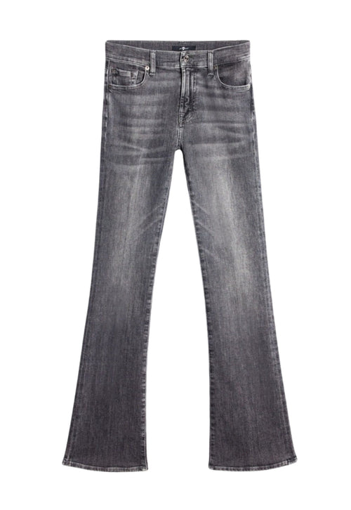 7 FOR ALL MANKIND WOMEN BOOTCUT Soho Slim Illusion Mid Waist Jeans Grey - MAISONDEFASHION.COM
