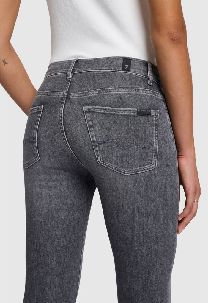 7 FOR ALL MANKIND WOMEN BOOTCUT Soho Slim Illusion Mid Waist Jeans Grey - MAISONDEFASHION.COM