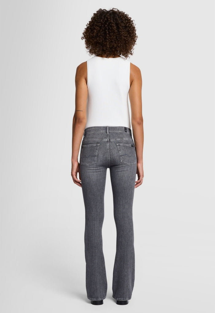7 FOR ALL MANKIND WOMEN BOOTCUT Soho Slim Illusion Mid Waist Jeans Grey - MAISONDEFASHION.COM