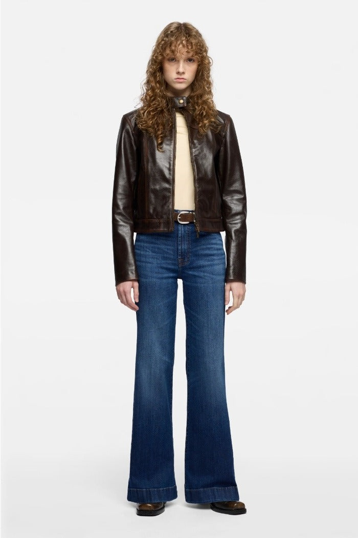 7 FOR ALL MANKIND WOMEN Modern Dojo Tailorless Loom Blue Jeans - MAISONDEFASHION.COM