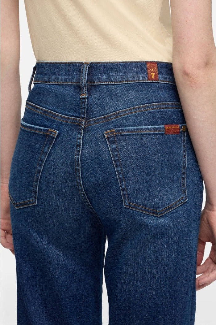 7 FOR ALL MANKIND WOMEN Modern Dojo Tailorless Loom Blue Jeans - MAISONDEFASHION.COM