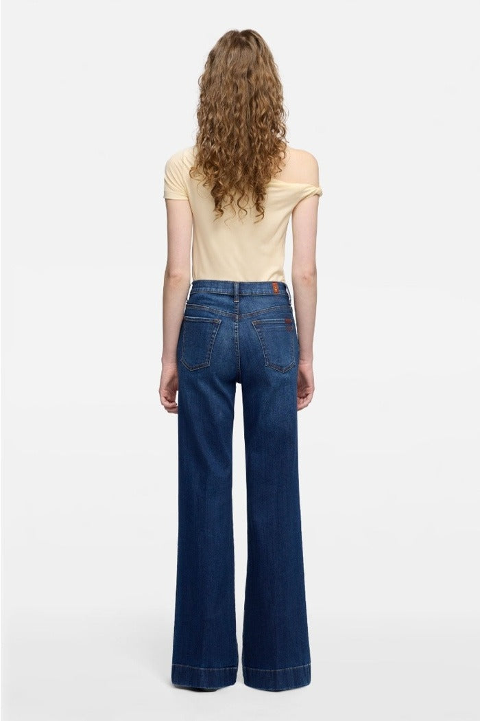 7 FOR ALL MANKIND WOMEN Modern Dojo Tailorless Loom Blue Jeans - MAISONDEFASHION.COM