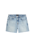 7 FOR ALL MANKIND WOMEN Monroe High Waist Shorts Mid Blue - MAISONDEFASHION.COM