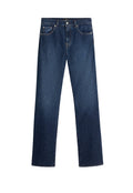 7 FOR ALL MANKIND WOMEN Tess Trousers Radar Jeans Dark Blue - MAISONDEFASHION.COM