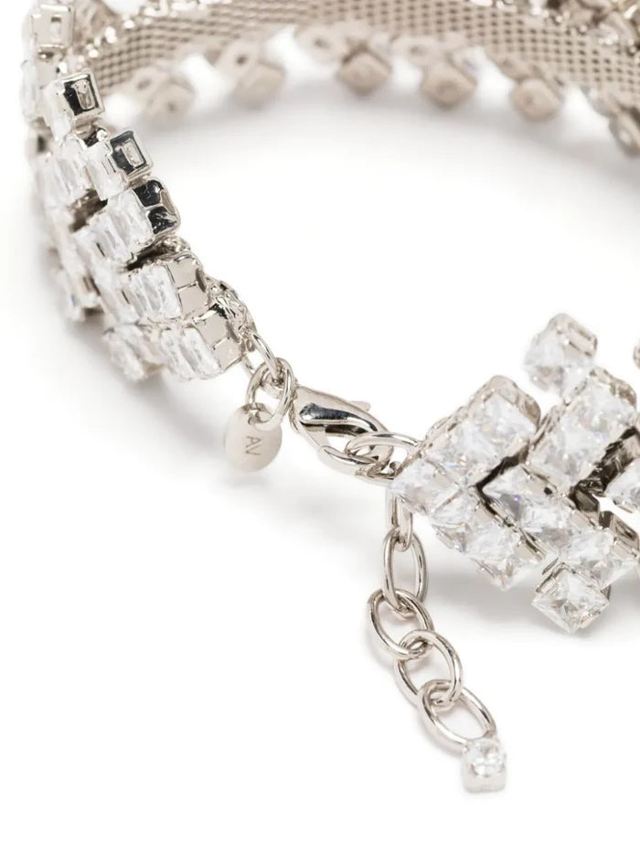 ALEXANDRE VAUTHIER Chevron Bracelet Silver - MAISONDEFASHION.COM