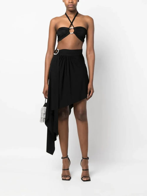 ALEXANDRE VAUTHIER Tube Top Black - MAISONDEFASHION.COM