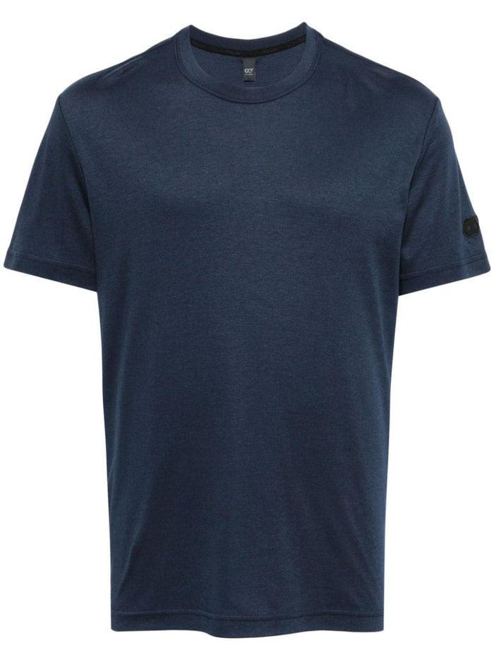 ALPHA TAURI Jopin Short Sleeves T-shirt Navy - MAISONDEFASHION.COM
