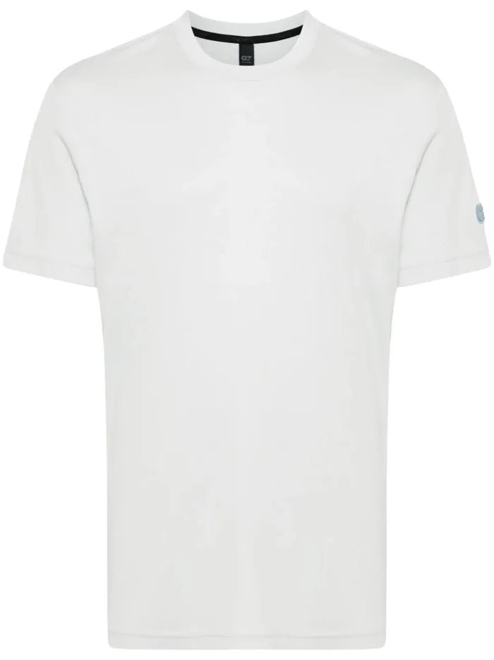 ALPHA TAURI Jopin Short Sleeves T-shirt Storm Light Grey - MAISONDEFASHION.COM