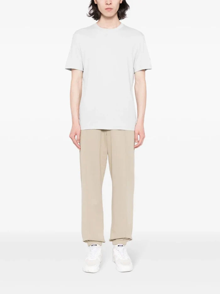 ALPHA TAURI Jopin Short Sleeves T-shirt Storm Light Grey - MAISONDEFASHION.COM