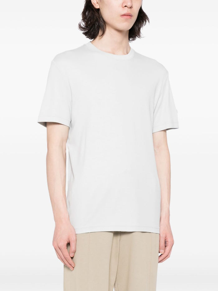 ALPHA TAURI Jopin Short Sleeves T-shirt Storm Light Grey - MAISONDEFASHION.COM