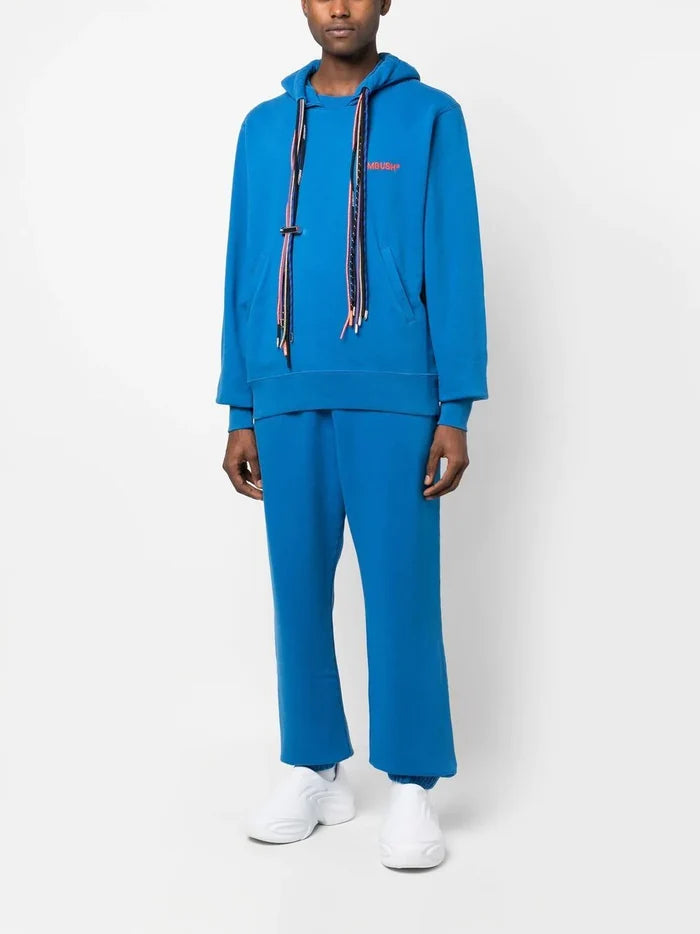 AMBUSH Multicord Hoodie Blue/Vermillion Orange - MAISONDEFASHION.COM