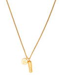 AMBUSH Pill Charm Necklace Gold - MAISONDEFASHION.COM