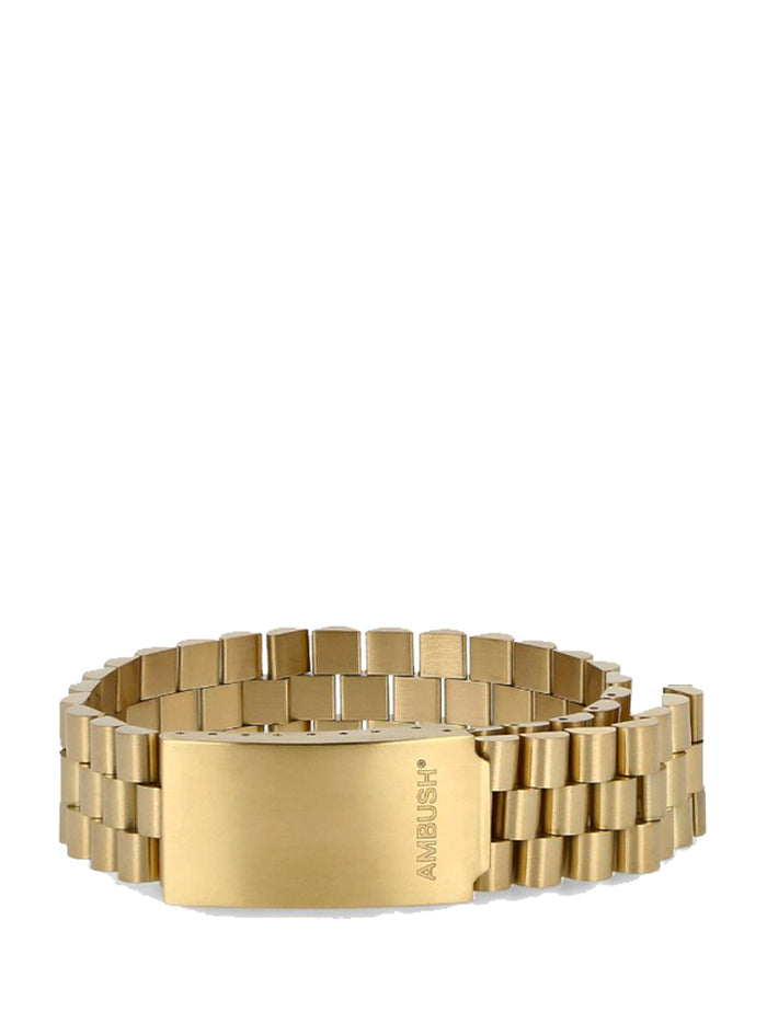 AMBUSH Rollie Chain Bracelet 2 Gold - MAISONDEFASHION.COM