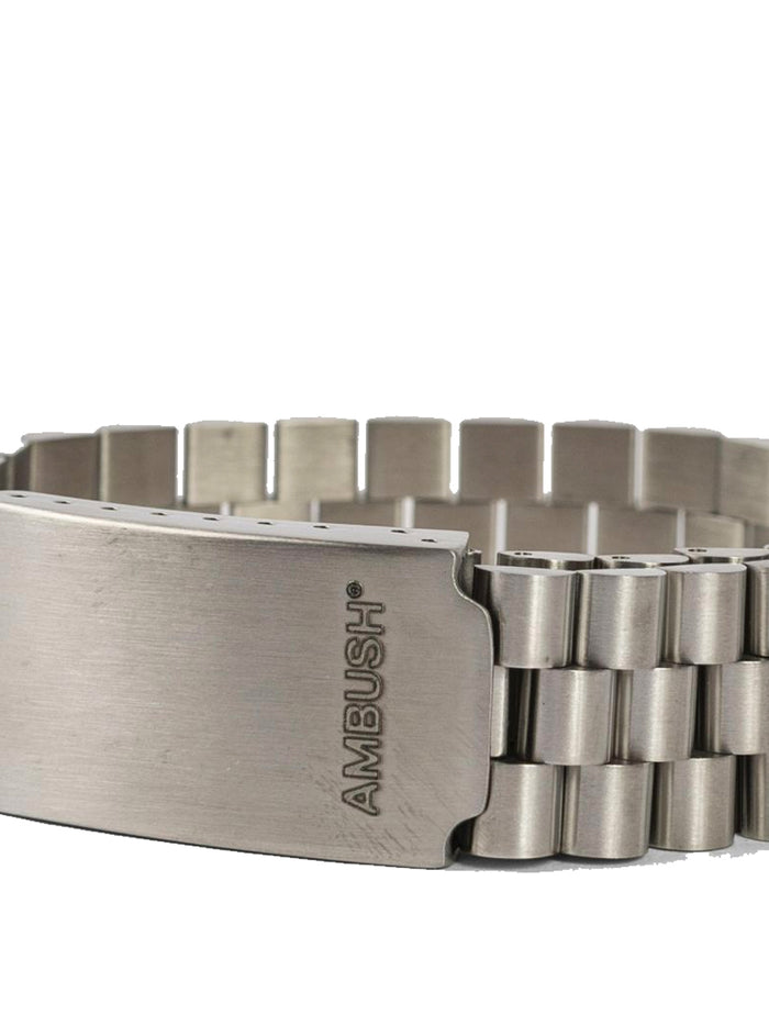 AMBUSH Rollie Chain Bracelet 2 Silver - MAISONDEFASHION.COM