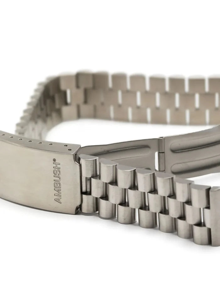 AMBUSH Rollie Chain Bracelet 2 Silver - MAISONDEFASHION.COM