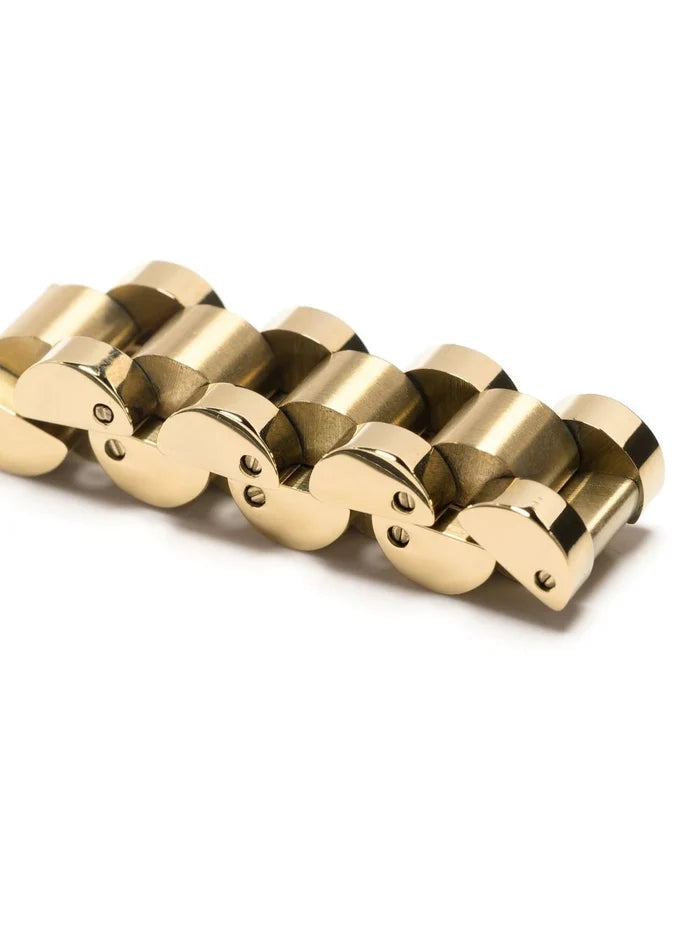 AMBUSH Rollie Chain Ring Gold - MAISONDEFASHION.COM