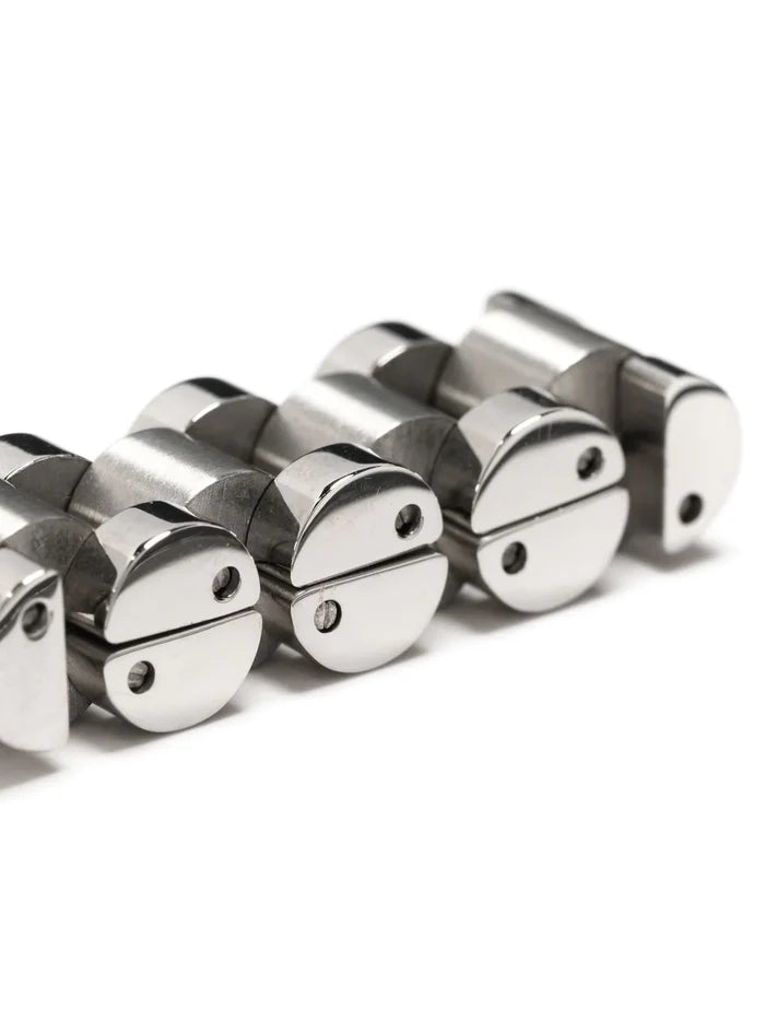 AMBUSH Rollie Chain Ring Silver - MAISONDEFASHION.COM