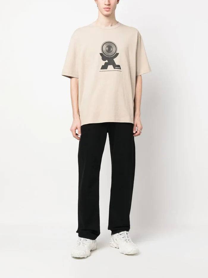 AMBUSH Sound Graphic T-Shirt Curry/Solar Power - MAISONDEFASHION.COM