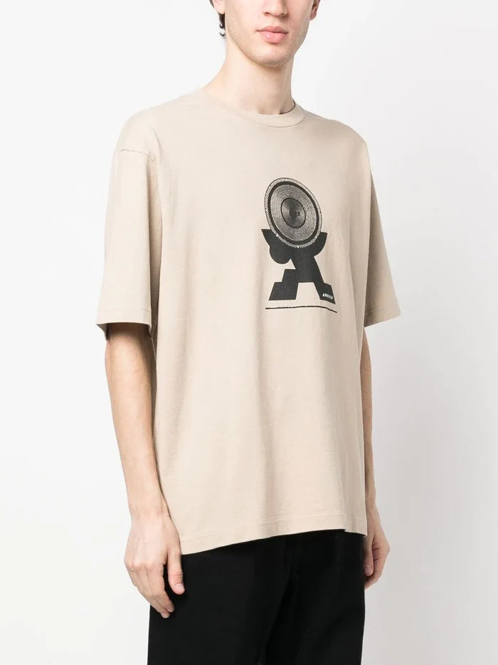 AMBUSH Sound Graphic T-Shirt Curry/Solar Power - MAISONDEFASHION.COM