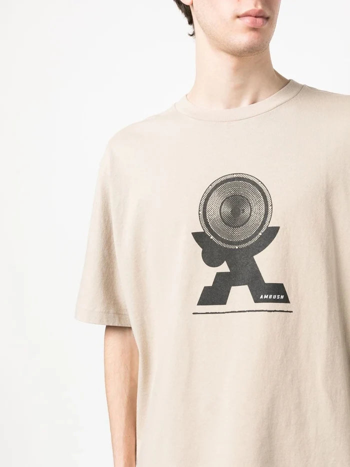 AMBUSH Sound Graphic T-Shirt Curry/Solar Power - MAISONDEFASHION.COM