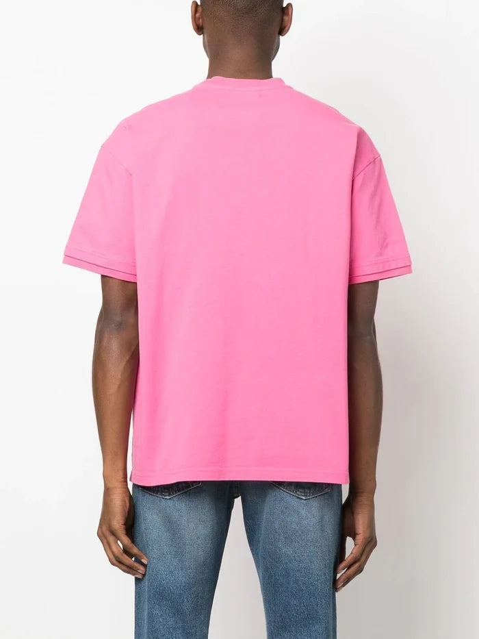 AMBUSH Stoppers T-Shirt Shocking Pink Carmine - MAISONDEFASHION.COM