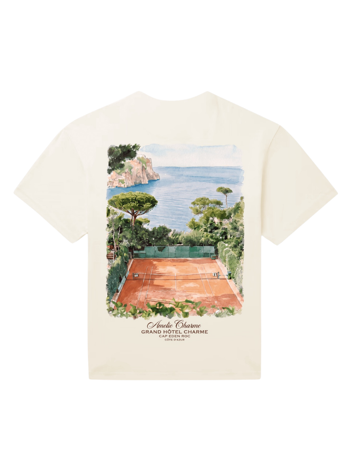AMÉLIE CHARME Cap Eden Roc T-Shirt Beige