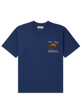 AMÉLIE CHARME Chantilly Racing T-Shirt Navy