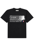 AMÉLIE CHARME Charme Athletics Club T-Shirt Black