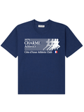 AMÉLIE CHARME Charme Athletics Club T-Shirt Navy