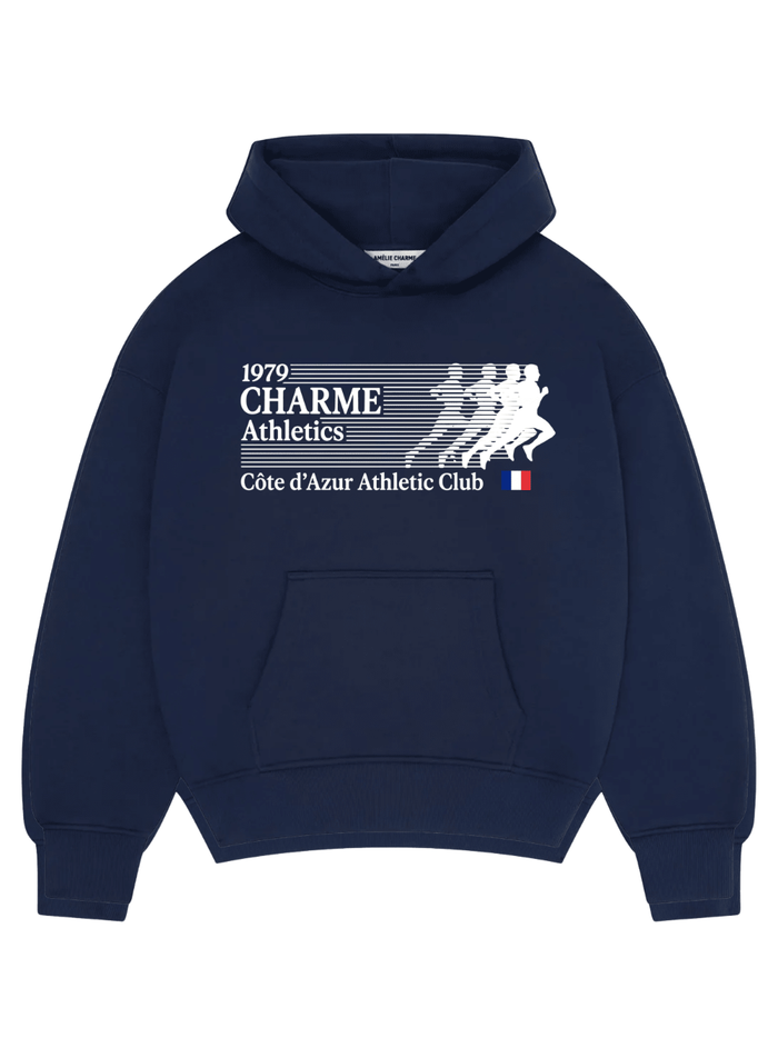 AMÉLIE CHARME Charme Athletics Hoodie Navy