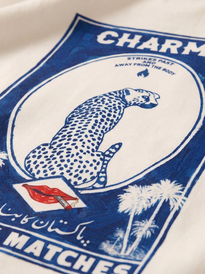 AMÉLIE CHARME Charme Matches T-Shirt Beige