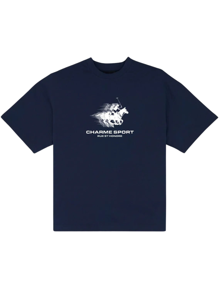 AMÉLIE CHARME Charme Motion T-Shirt Navy