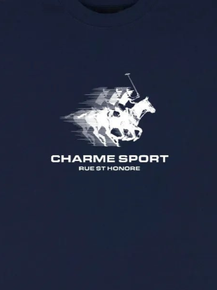 AMÉLIE CHARME Charme Motion T-Shirt Navy