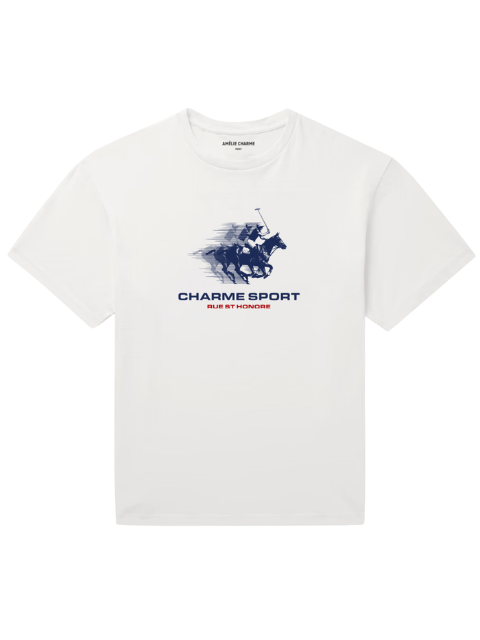 AMÉLIE CHARME Charme Motion T-Shirt White