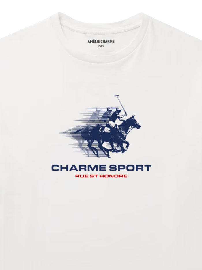 AMÉLIE CHARME Charme Motion T-Shirt White