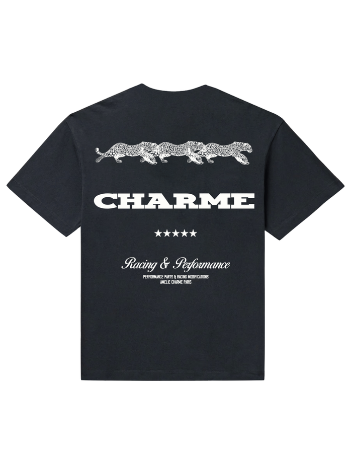 AMÉLIE CHARME Charme Racing & Performance T-Shirt Black