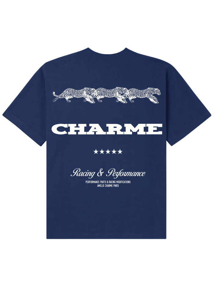 AMÉLIE CHARME Charme Racing & Performance T-Shirt Navy