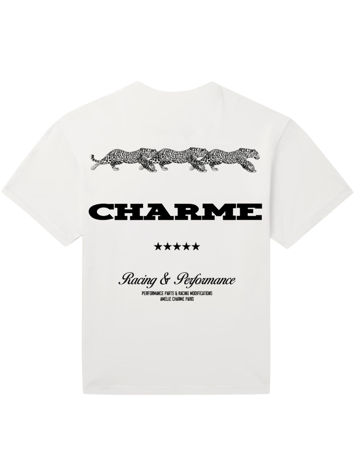 AMÉLIE CHARME Charme Racing & Performance T-Shirt White
