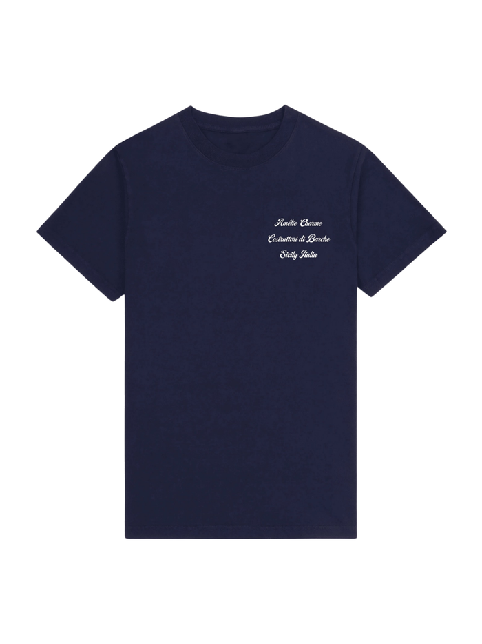 AMÉLIE CHARME French Riviera T-Shirt Navy