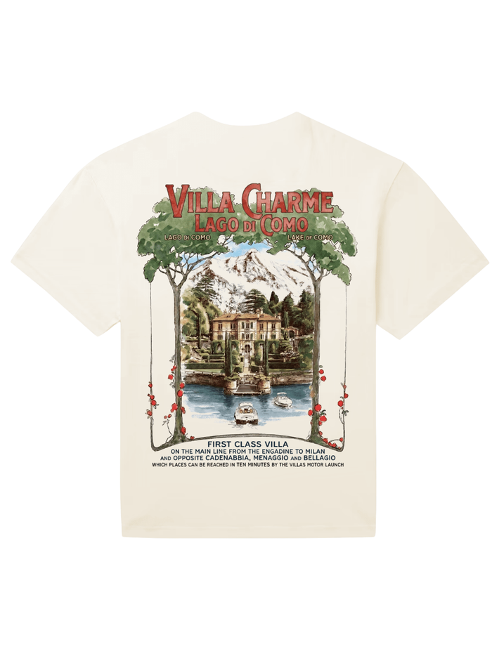 AMÉLIE CHARME Lago di Como T-Shirt Beige