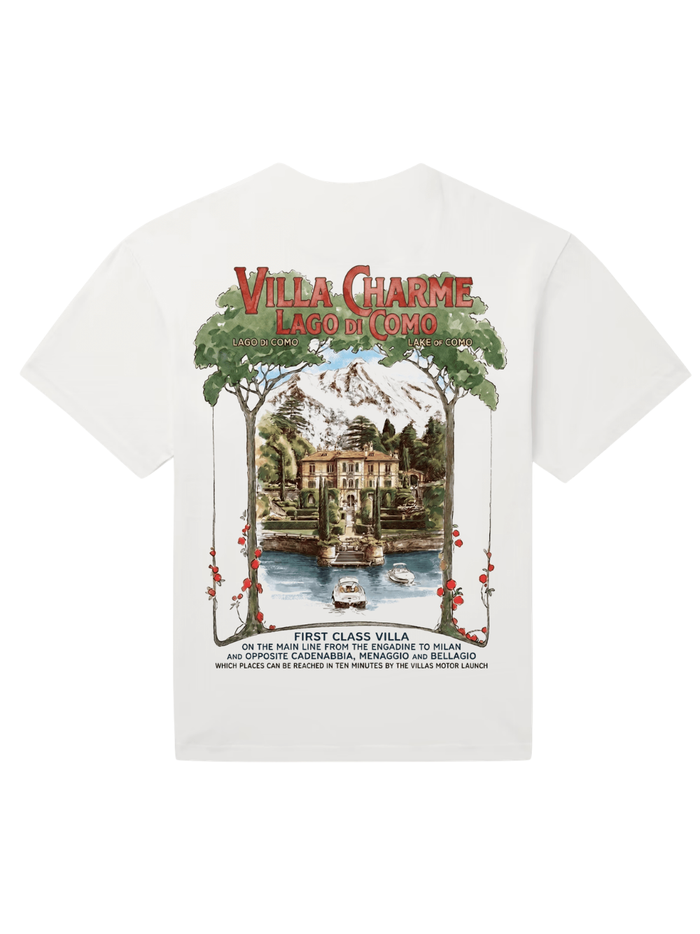 AMÉLIE CHARME Lago di Como T-Shirt White