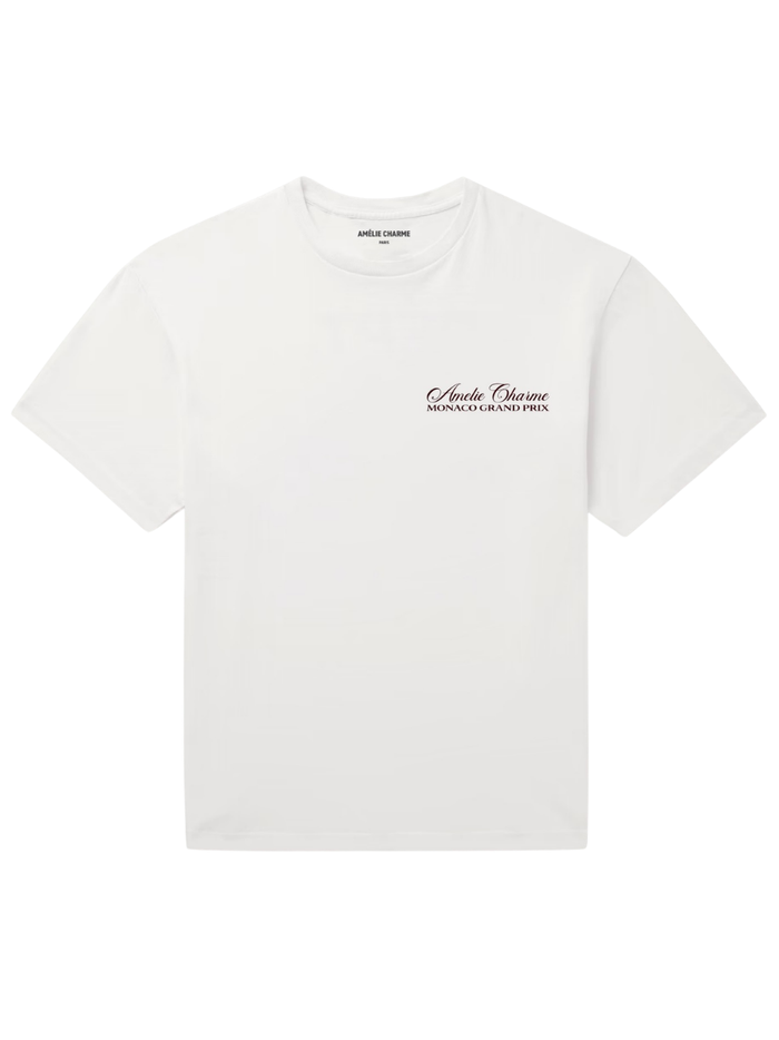 AMÉLIE CHARME Monaco Grand Prix T-Shirt White