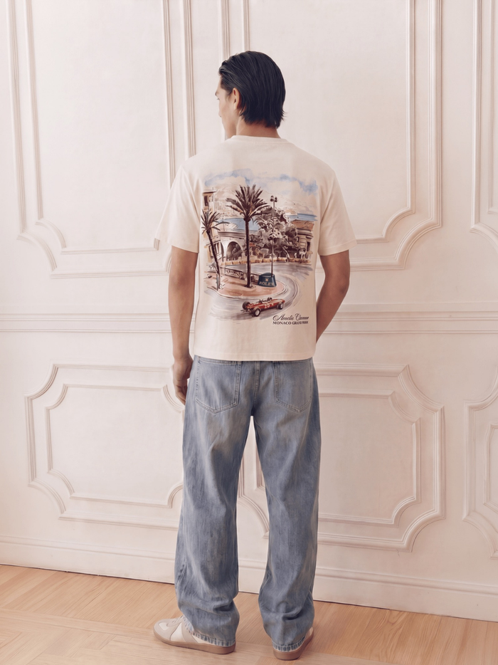 AMÉLIE CHARME Monaco Grand Prix T-Shirt White