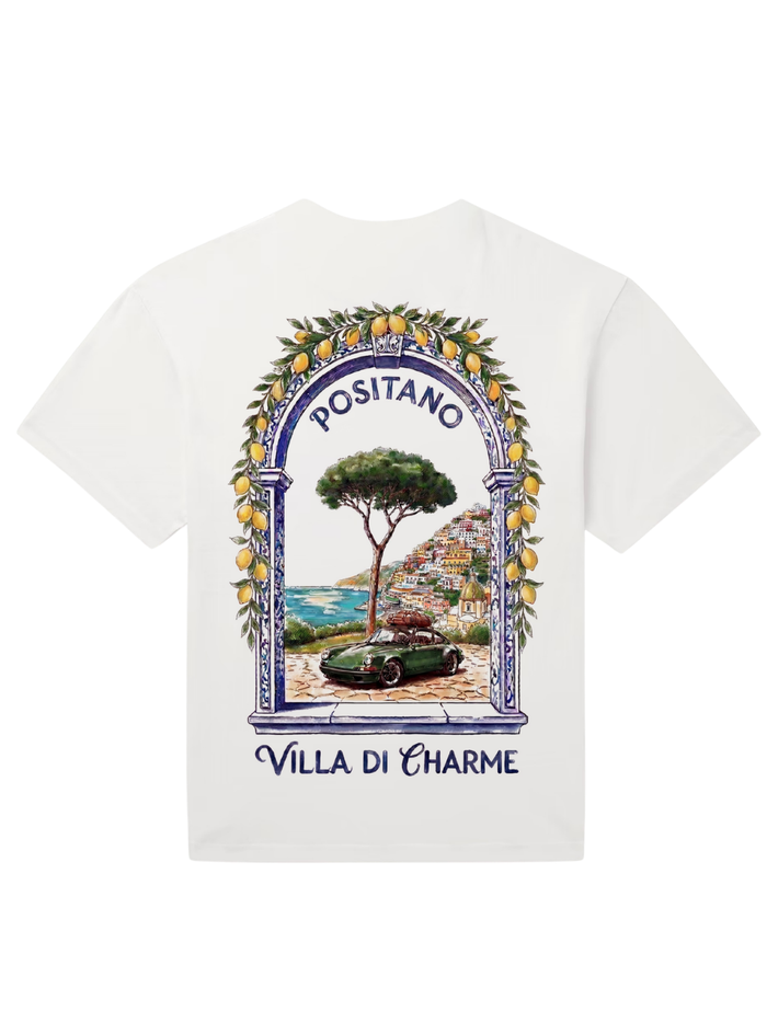 AMÉLIE CHARME Positano Villa di Charme T-Shirt White