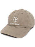 ANINE BING WOMEN Jeremy Baseball Cap Green - MAISONDEFASHION.COM
