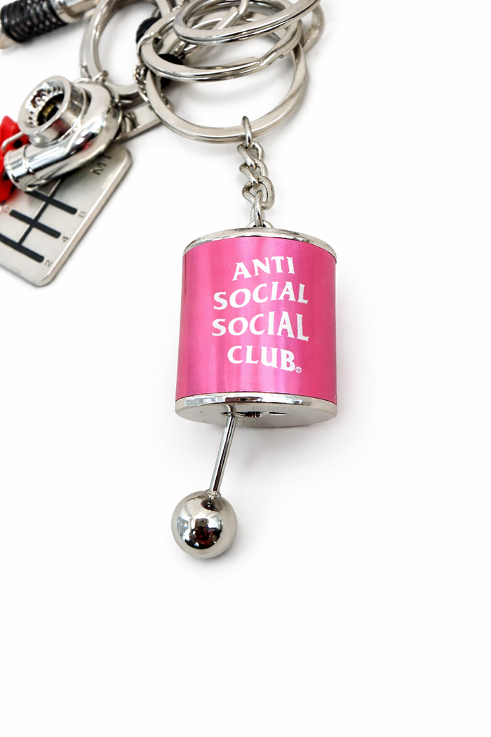 ANTI SOCIAL SOCIAL CLUB Car Part Keychain 8 in 1 Multi - MAISONDEFASHION.COM